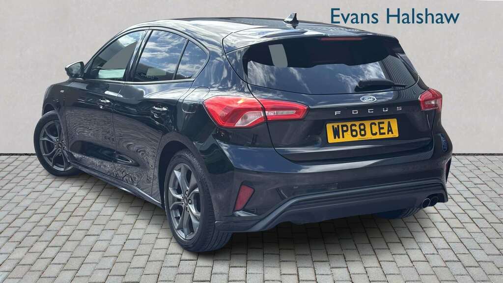 Ford Focus 1.0 Ecoboost 125 St-line 2018 WP68CEA Black #2