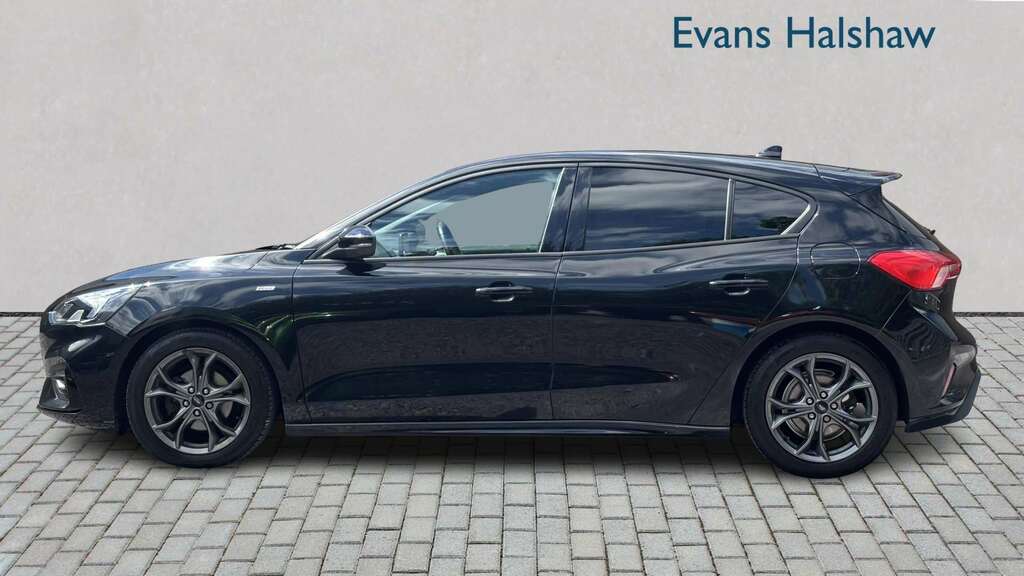 Ford Focus 1.0 Ecoboost 125 St-line 2018 WP68CEA Black #4