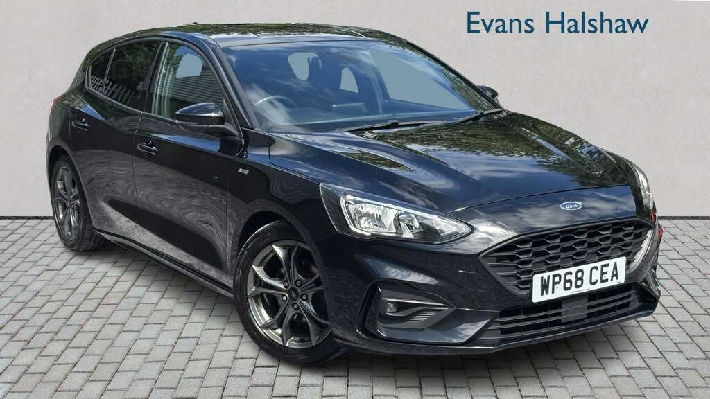 Ford Focus 1.0 Ecoboost 125 St-line 2018 WP68CEA Black