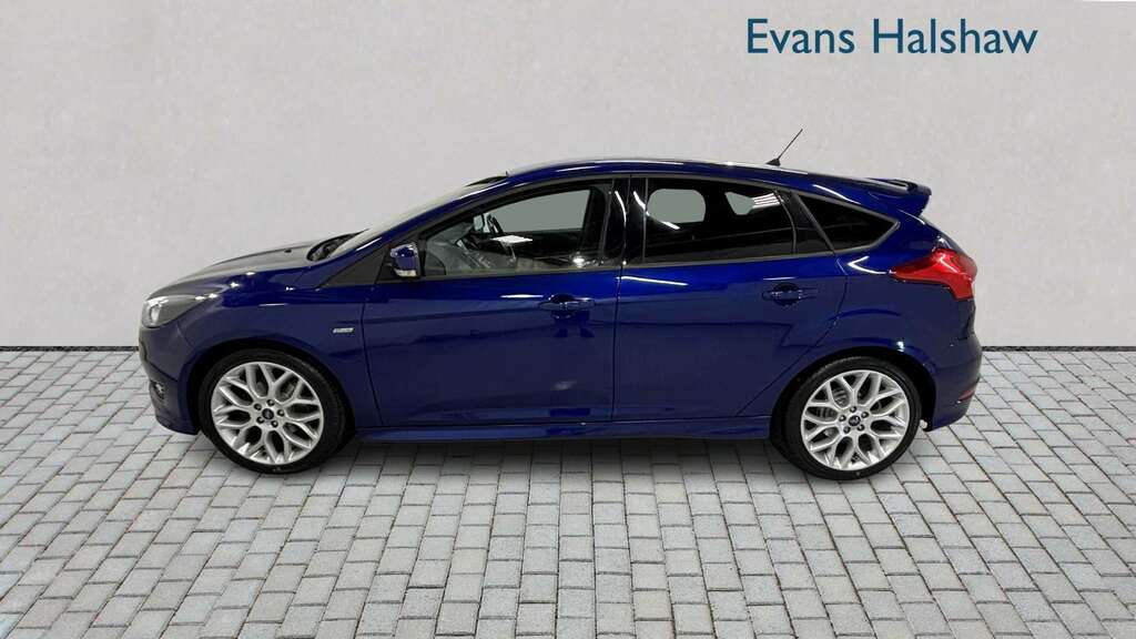 Ford Focus 1.0 Ecoboost 140 St-line Navigation 2018 BP18XBV Blue #6