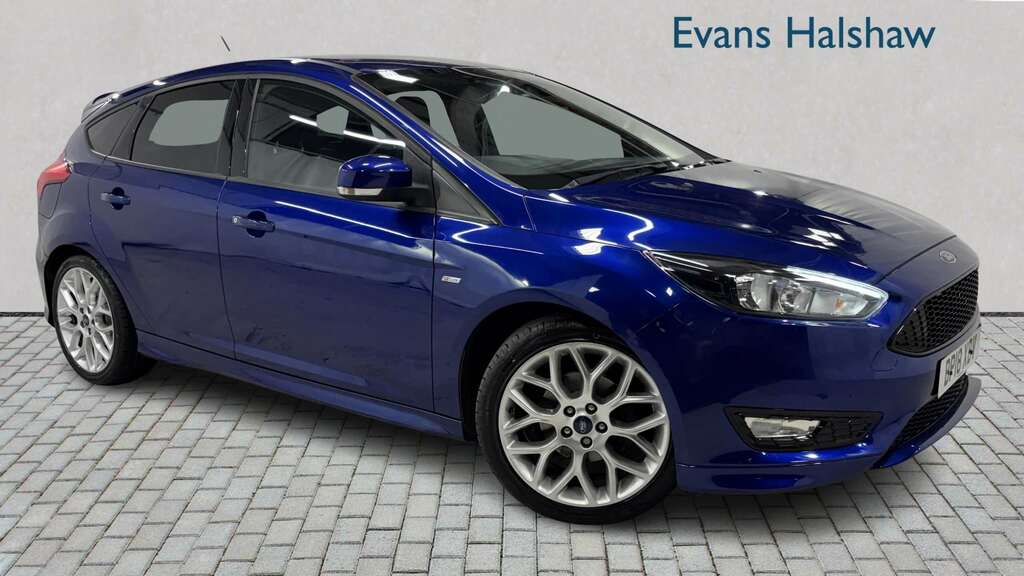 Ford Focus 1.0 Ecoboost 140 St-line Navigation 2018 BP18XBV Blue