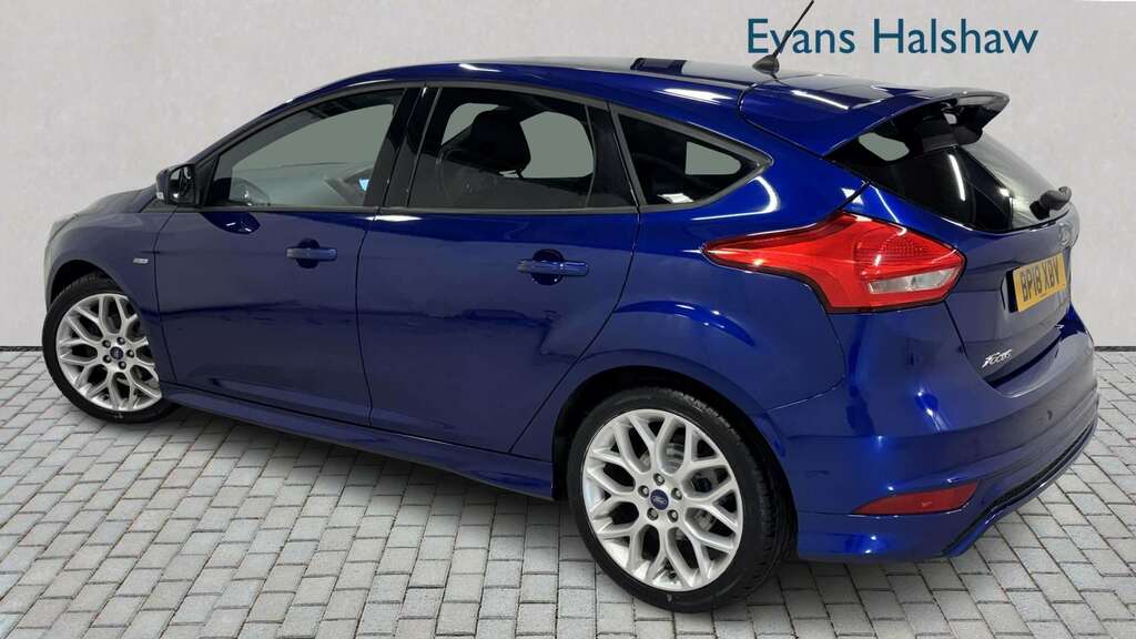 Ford Focus 1.0 Ecoboost 140 St-line Navigation 2018 BP18XBV Blue #2