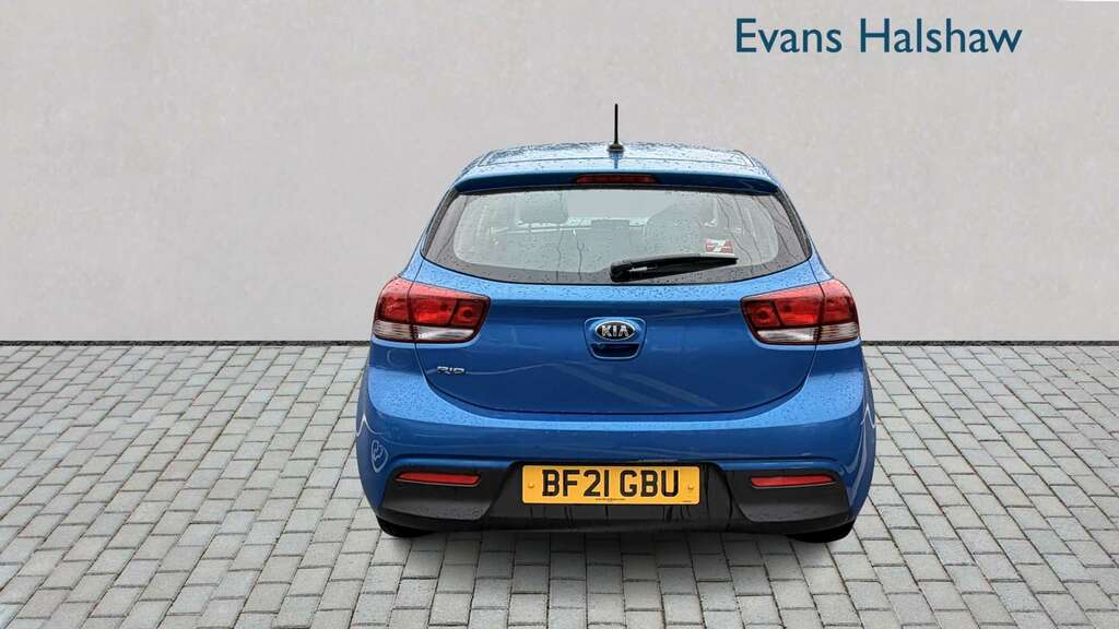 Kia RIO 1.2 Dpi 2 2021 Blue #4