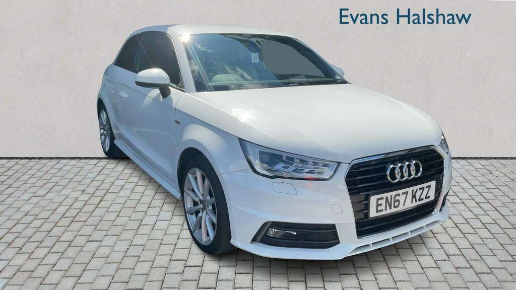 Audi A1 1.4 Tfsi S Line 2017 EN67KZZ White