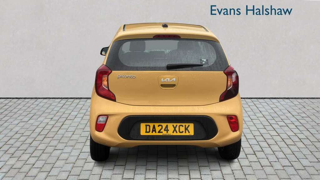 Kia Picanto 1.0 2 4 Seats 2024 DA24XCK Yellow #3