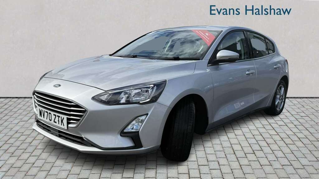 Ford Focus 1.0 Ecoboost 125 Zetec 2020 WV70ZTK Silver #2
