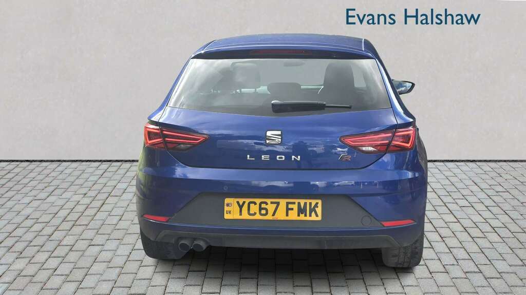 Seat Leon 1.4 Tsi 125 Fr Technology 2017 Blue #4