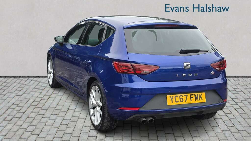 Seat Leon 1.4 Tsi 125 Fr Technology 2017 Blue #4