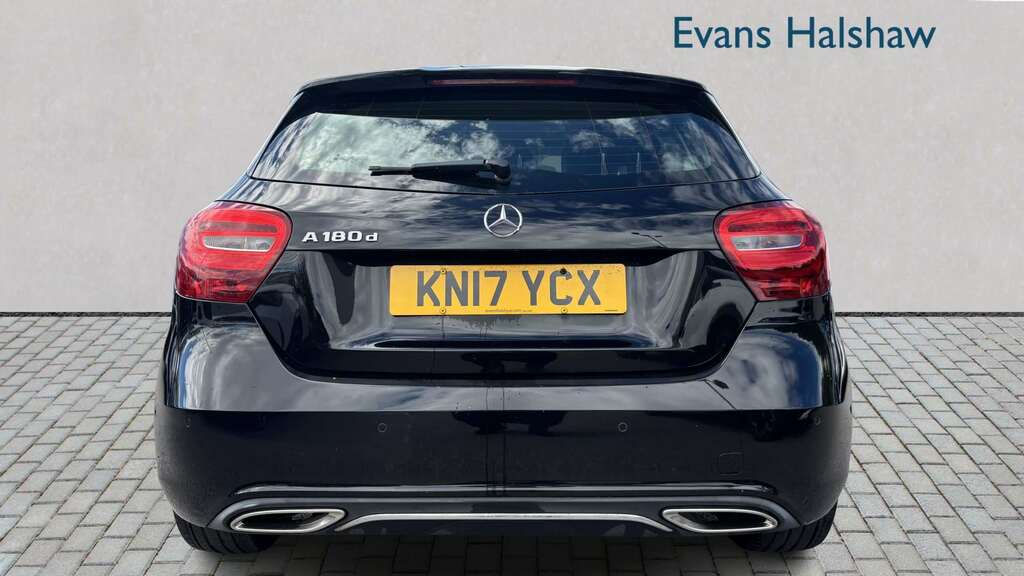 Mercedes-Benz A Class A180d Sport Executive 2017 KN17YCX Black #6