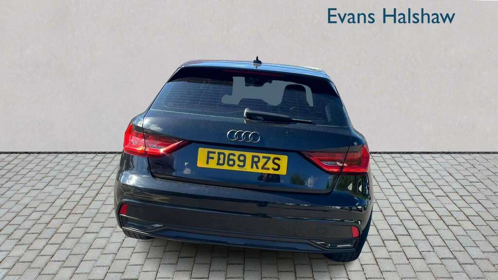 Audi A1 25 Tfsi Sport 2020 FD69RZS Black #3
