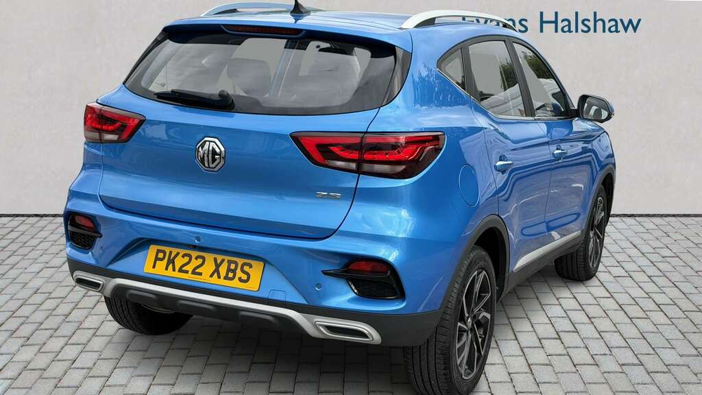 MG ZS 1.5 Vti-tech Exclusive 2022 PK22XBS Blue #3