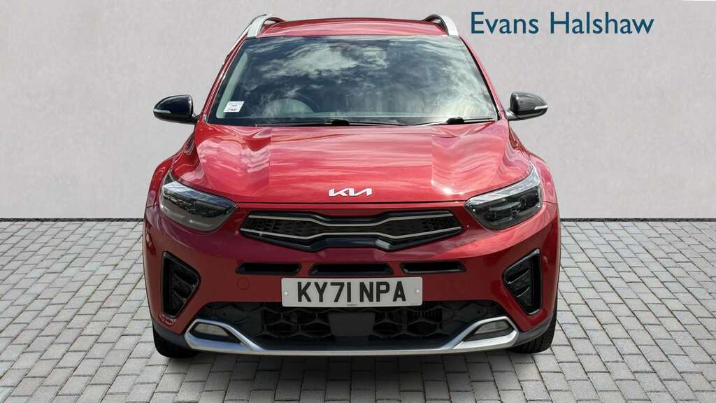 Kia Stonic 1.0T Gdi 48V Gt-line Dct 2021 Red #4