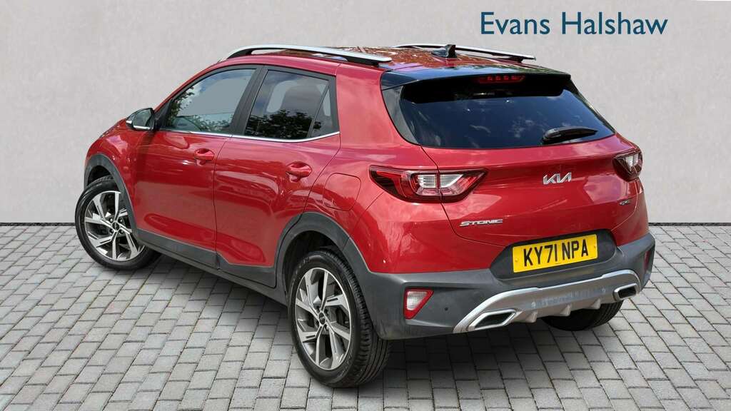 Kia Stonic 1.0T Gdi 48V Gt-line Dct 2021 Red #2
