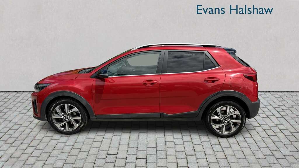 Kia Stonic 1.0T Gdi 48V Gt-line Dct 2021 Red #3