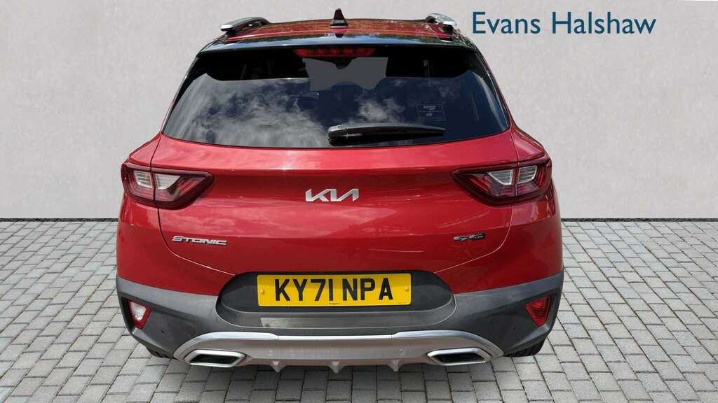 Kia Stonic 1.0T Gdi 48V Gt-line Dct 2021 Red #5