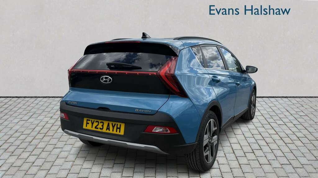 Hyundai Bayon 1.0 Tgdi 120 48V Mhev Premium Dct 2023 Blue #6