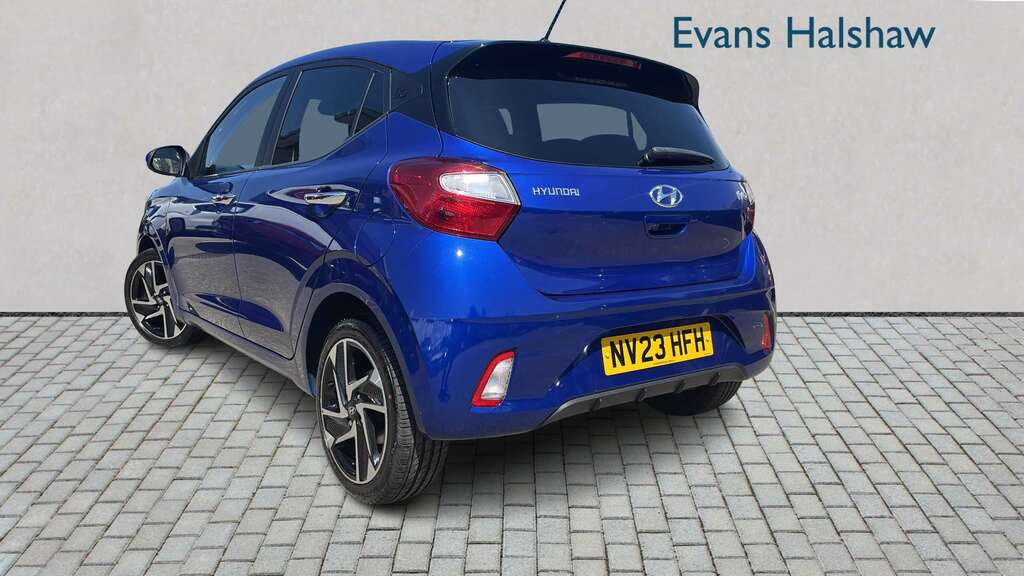 Hyundai I10 1.0 Mpi Premium 2023 NV23HFH Blue #2