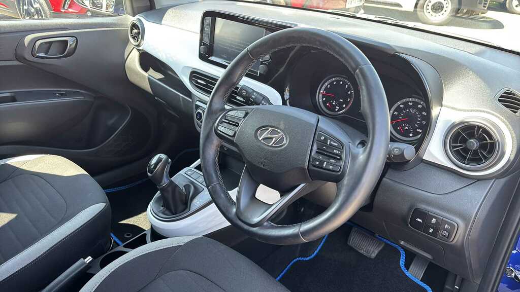 Hyundai I10 1.0 Mpi Premium 2023 NV23HFH Blue #6