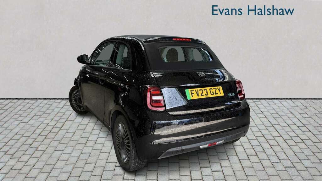 Fiat 500 Hatchback White #2