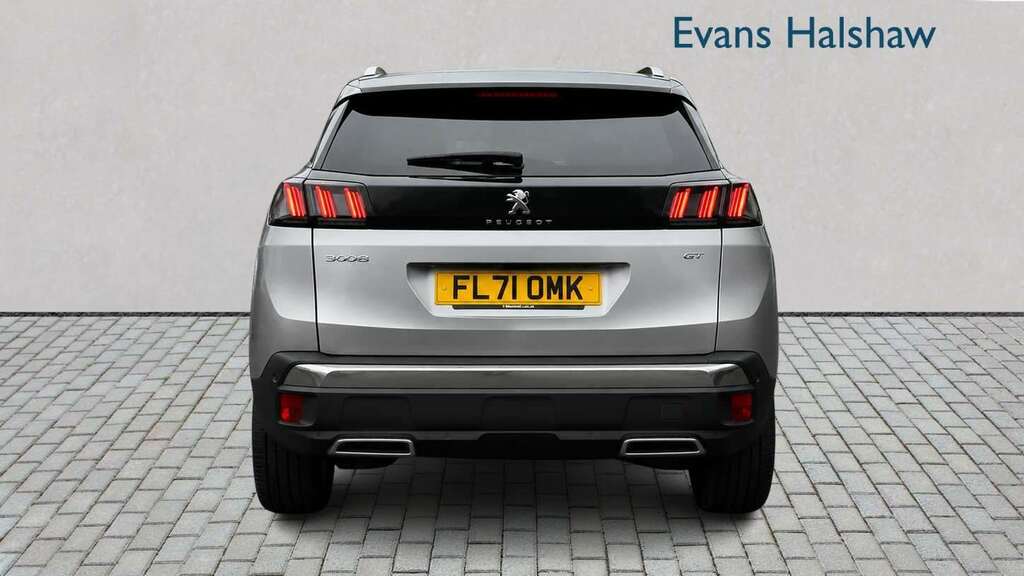 Peugeot 3008 1.5 Bluehdi Gt 2021 FL71OMK Grey #4