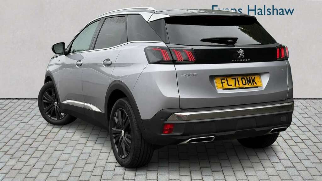 Peugeot 3008 1.5 Bluehdi Gt 2021 FL71OMK Grey #2