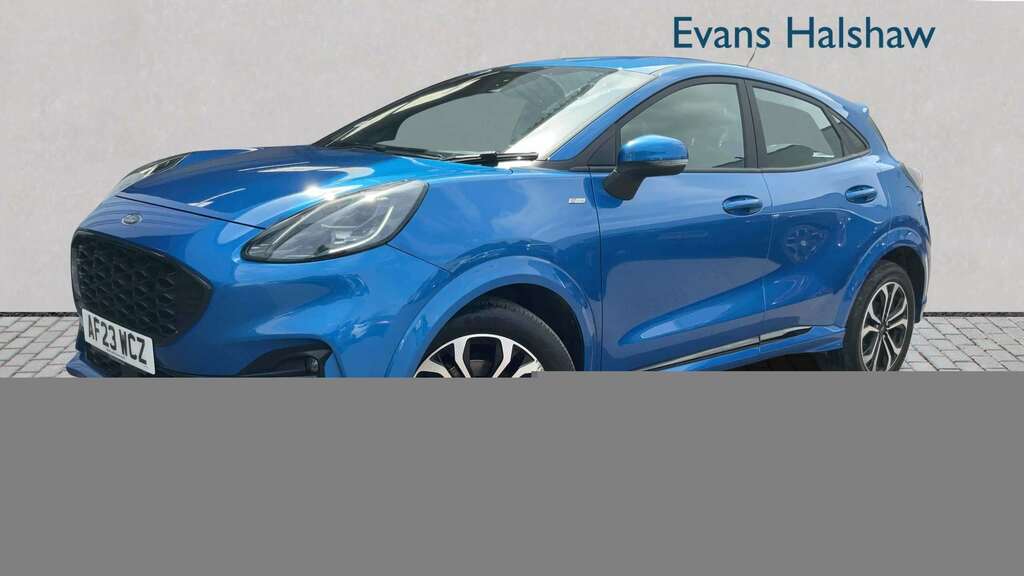 Ford Puma 1.0 Ecoboost Hybrid Mhev St-line 2023 Blue