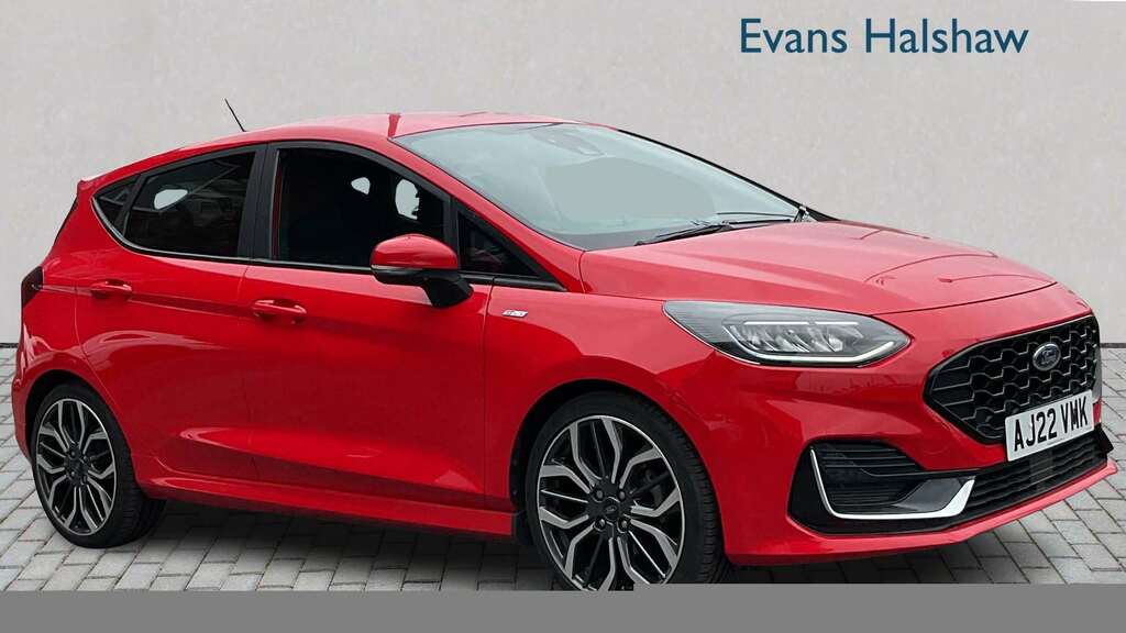 Ford Fiesta 1.0 Ecoboost Hybrid Mhev 155 St-line Vignale 2 Red