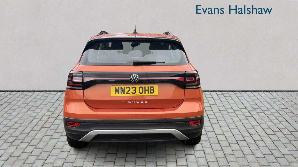 Volkswagen T-Cross 1.0 Tsi Se 2023 MW23OHB Orange #2
