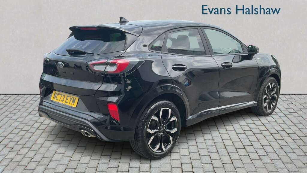 Ford Puma 1.0 Ecoboost Hybrid Mhev St-line X 2024 NC73EYM Black #2
