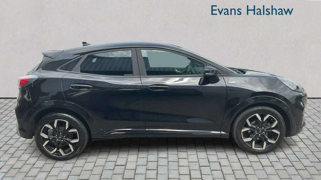 Ford Puma 1.0 Ecoboost Hybrid Mhev St-line X 2024 NC73EYM Black #3