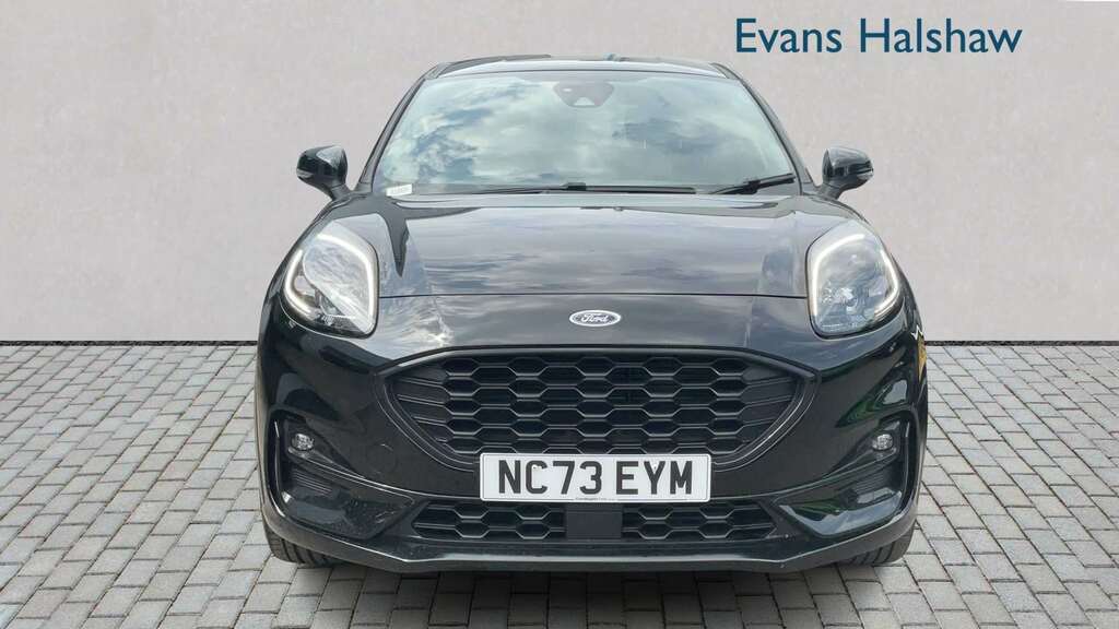 Ford Puma 1.0 Ecoboost Hybrid Mhev St-line X 2024 NC73EYM Black #4