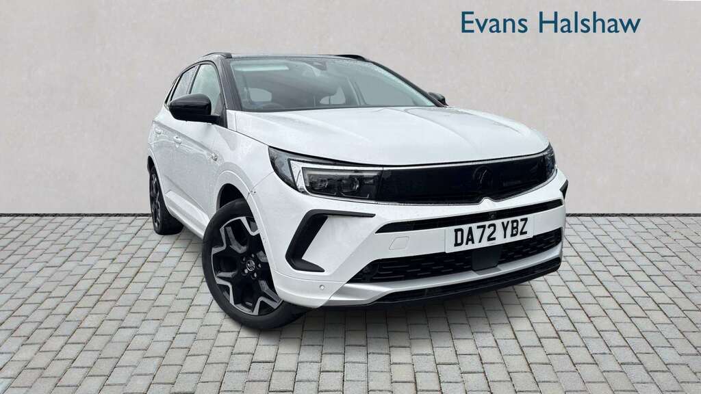 Vauxhall Grandland 1.5 Turbo D Ultimate 2023 DA72YBZ White