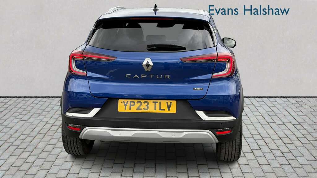 Renault Captur 1.6 E-tech Full Hybrid 145 Techno 2023 YP23TLV Blue #4