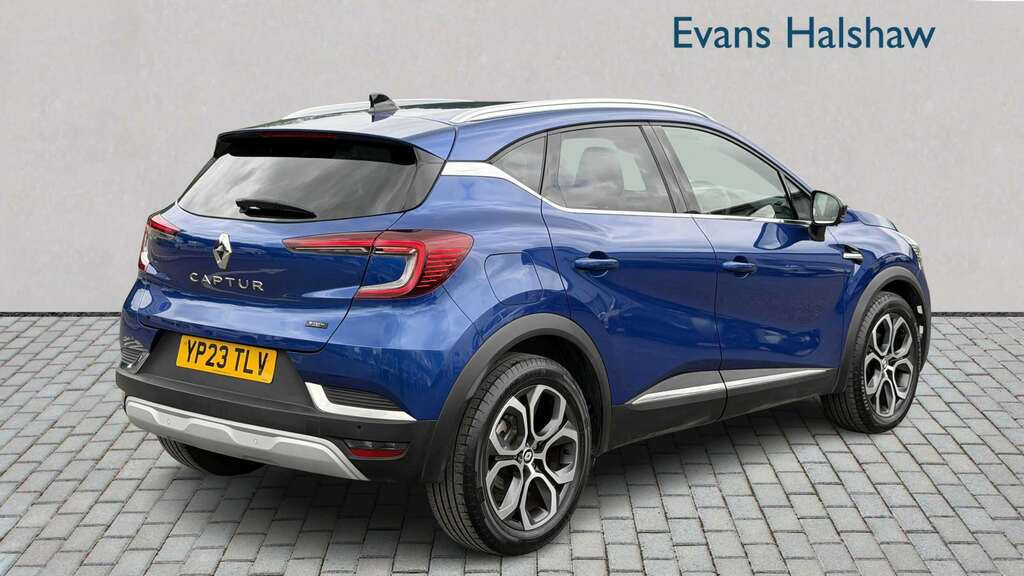 Renault Captur 1.6 E-tech Full Hybrid 145 Techno 2023 YP23TLV Blue #3
