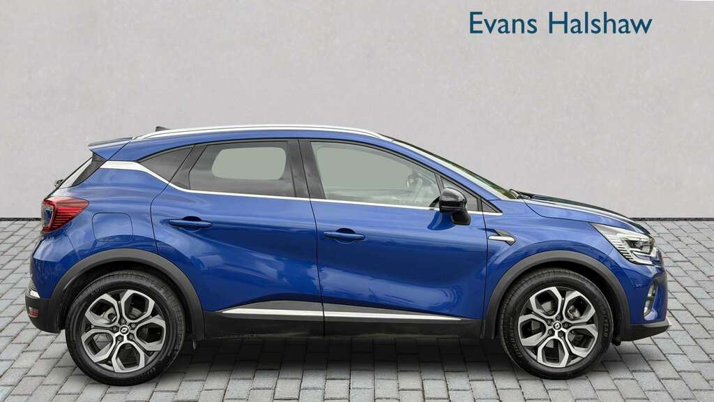 Renault Captur 1.6 E-tech Full Hybrid 145 Techno 2023 YP23TLV Blue #2