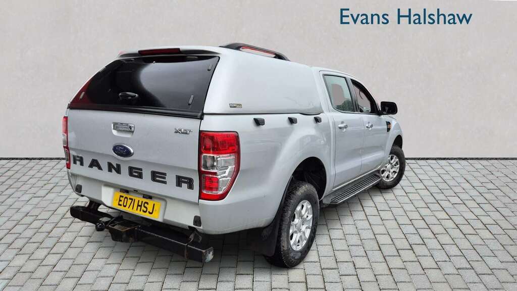 Ford Ranger Pick Up Double Cab Xlt 2.0 Ecoblue 170 2021 Silver #4