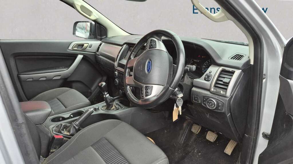 Ford Ranger Pick Up Double Cab Xlt 2.0 Ecoblue 170 2021 Silver #6