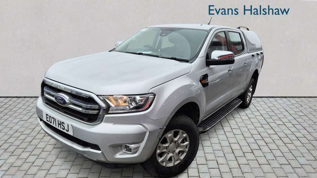 Ford Ranger Pick Up Double Cab Xlt 2.0 Ecoblue 170 2021 Silver #3