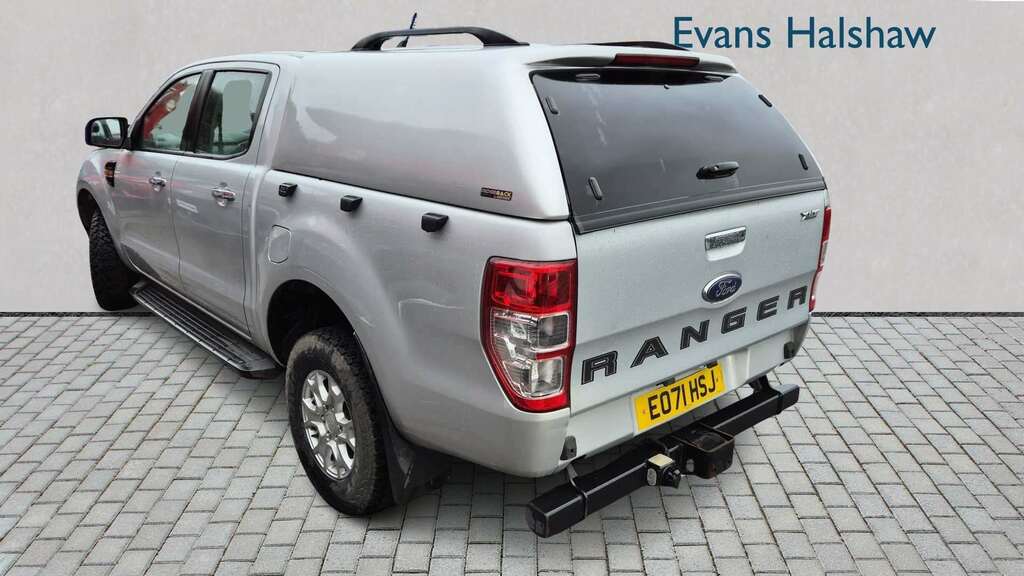 Ford Ranger Pick Up Double Cab Xlt 2.0 Ecoblue 170 2021 Silver #5