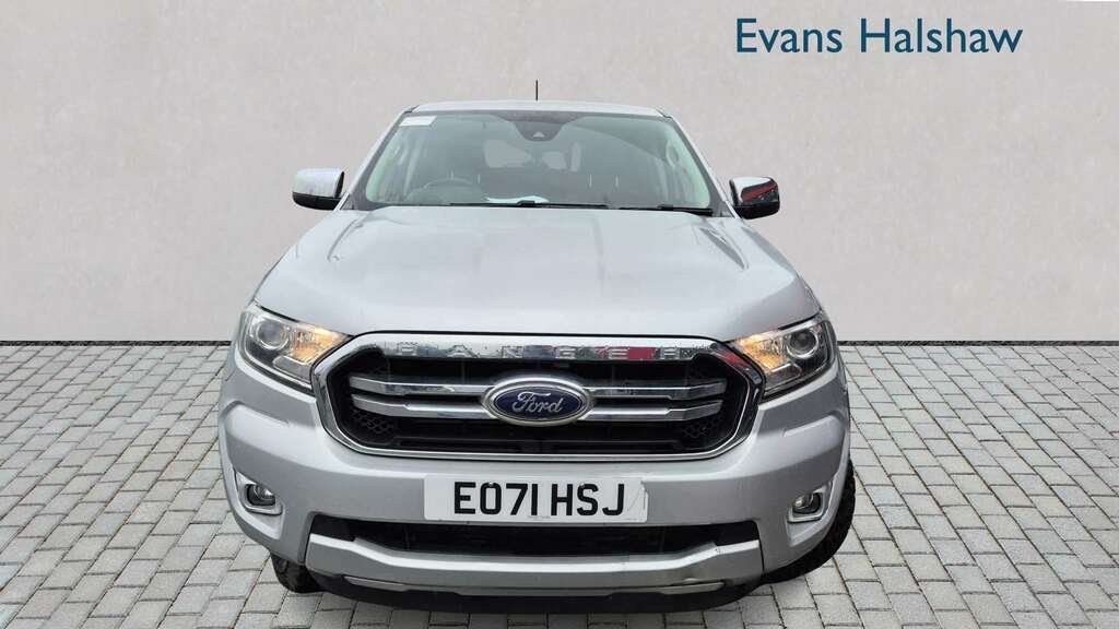 Ford Ranger Pick Up Double Cab Xlt 2.0 Ecoblue 170 2021 Silver #2