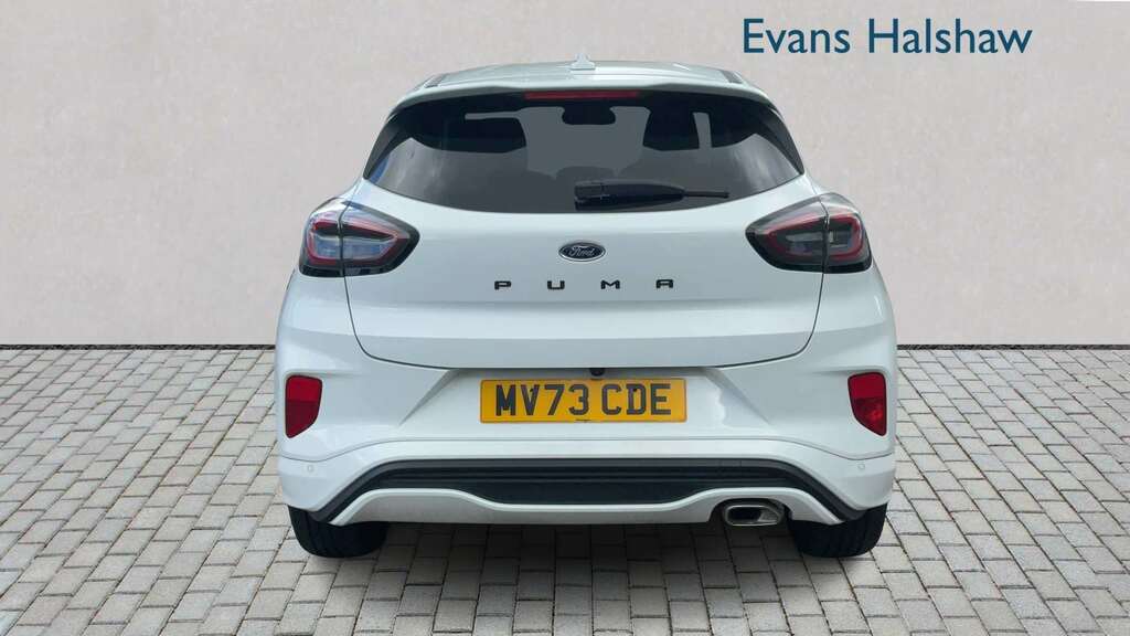 Ford Puma 1.0 Ecoboost Hybrid Mhev St-line X 2023 MV73CDE White #5