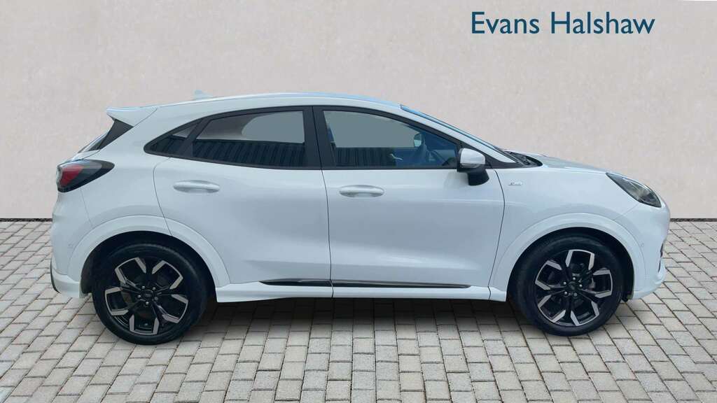 Ford Puma 1.0 Ecoboost Hybrid Mhev St-line X 2023 MV73CDE White #3
