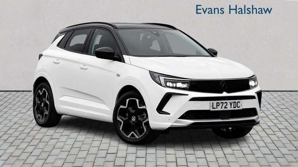Vauxhall Grandland 1.2 Turbo Ultimate 2023 LP72YDC White