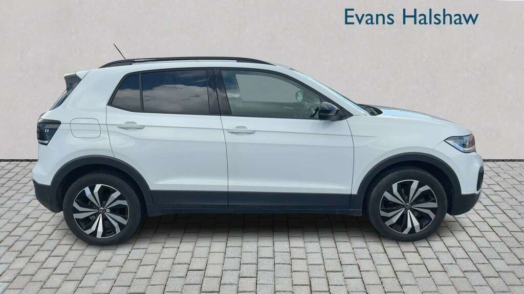 Volkswagen T-Cross 1.0 Tsi 110 Black Edition Dsg 2024 YA73MHV White #3