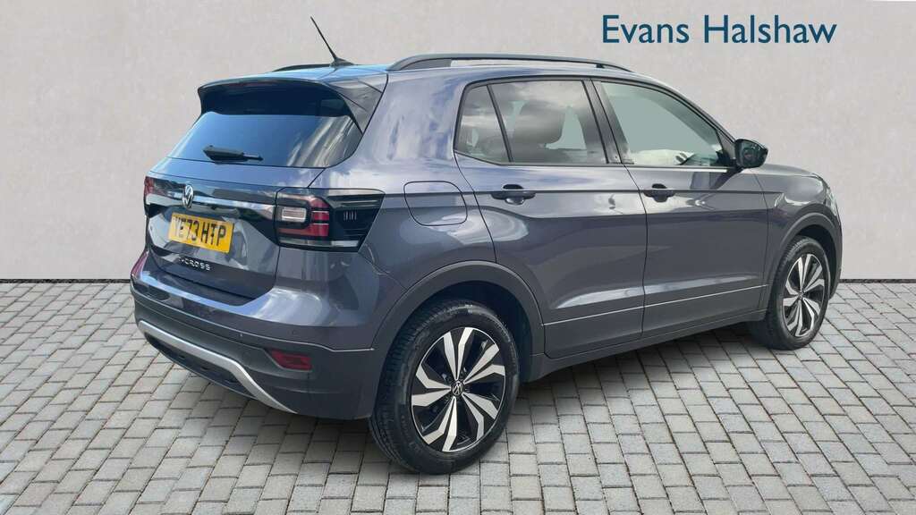 Volkswagen T-Cross 1.0 Tsi 110 Black Edition Dsg 2024 YE73HTP Grey #2