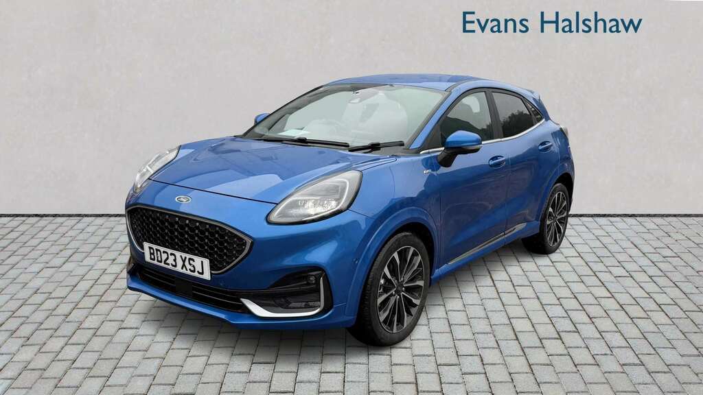 Ford Puma 1.0 Ecoboost Hybr Mhev 155 St-line Vignale Dct Blue #2