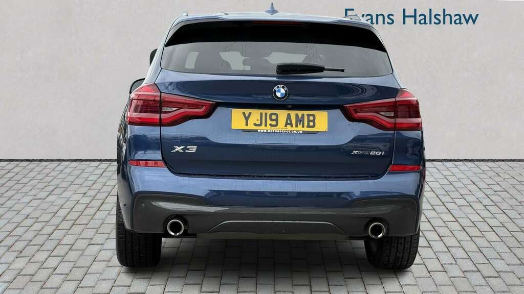 BMW X3 Xdrive20i M Sport Step 2019 Blue #4