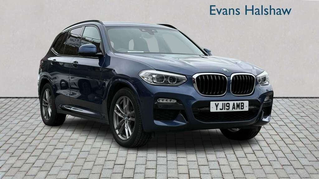 BMW X3 Xdrive20i M Sport Step 2019 Blue