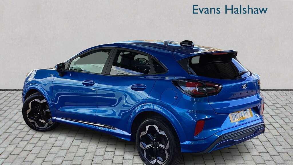 Ford Puma 1.0 Ecoboost Hybrid Mhev St-line X Dct 2024 DN74PTY Blue #2