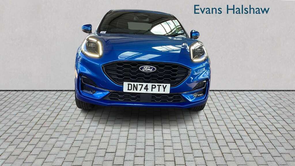 Ford Puma 1.0 Ecoboost Hybrid Mhev St-line X Dct 2024 DN74PTY Blue #4
